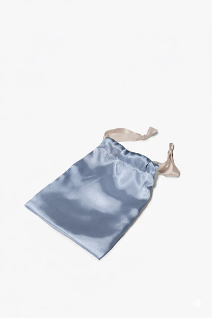 Satin Luxxe Sleep Set – Mask, Scrunchie & Pouch